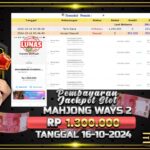 BUKTI JACKPOT SLOT MAHJONG WAYS 2 TERPERCAYA DI INDONESIA TGL 16-10-2024