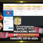 BUKTI JACKPOT SLOT MAHJONG WINS 2 TERPERCAYA DI INDONESIA TGL 03-10-2024