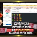 BUKTI JACKPOT SLOT GATES OF OLYMPUS 1000 TERPERCAYA DI INDONESIA TGL 19-10-2024